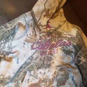 Cabelas snow camo hoodie